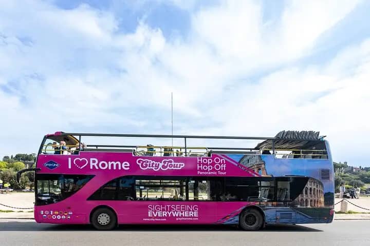 Bus turistico I Love Rome: biglietto giornaliero Hop-On Hop-Off Roma