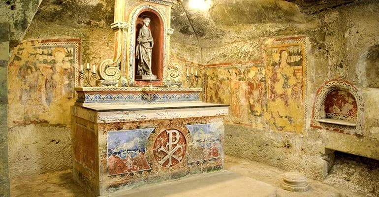 Ingresso e biglietti per Catacombe romane: Tour guidato