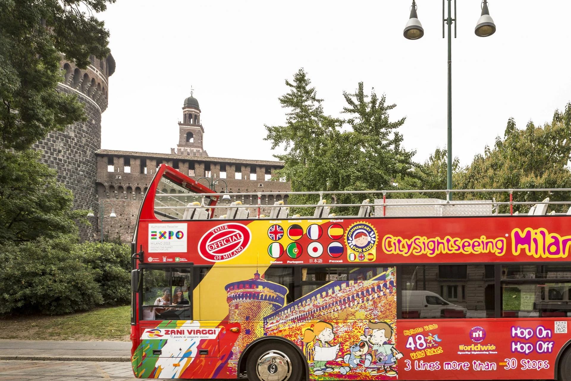 Ingresso e biglietti per Hop on Hop Off Milano