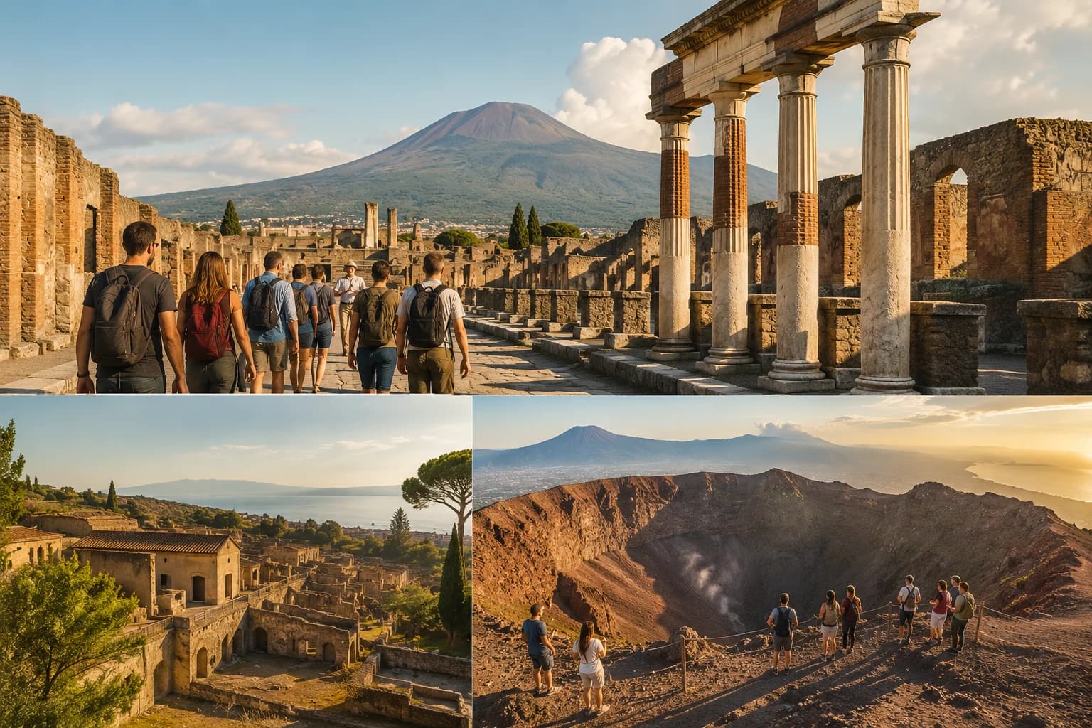 Ingresso e biglietti per POMPEI E VESUVIO CON PRANZO E DEGUSTAZIONE DI VINI