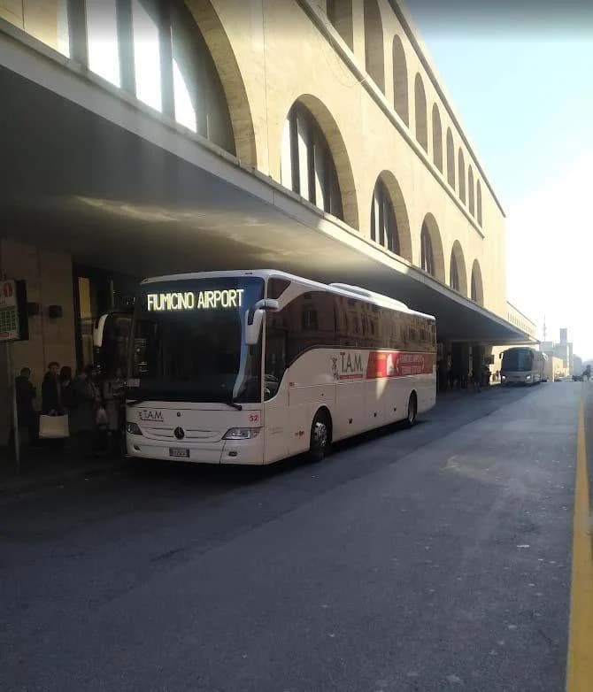 Ingresso e biglietti per Roma: Bus Navetta Solo Andata da/per Roma Termini all'Aeroporto di Fiumicino