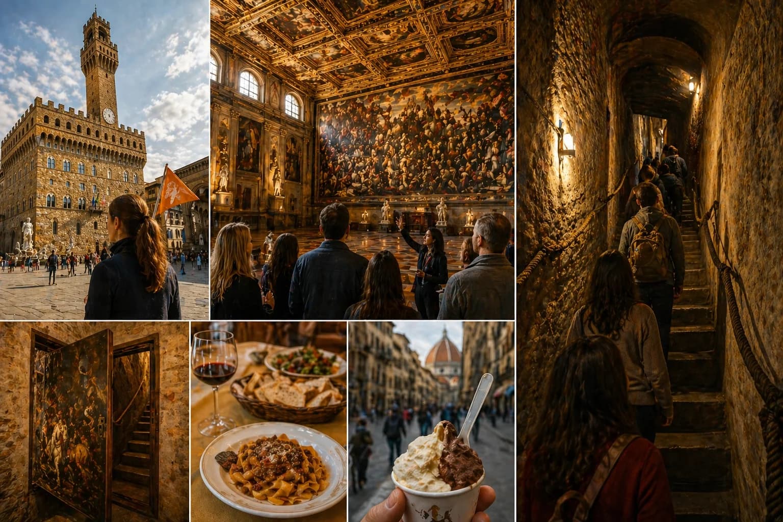 Ingresso e biglietti per I passaggi segreti di Palazzo Vecchio con pranzo