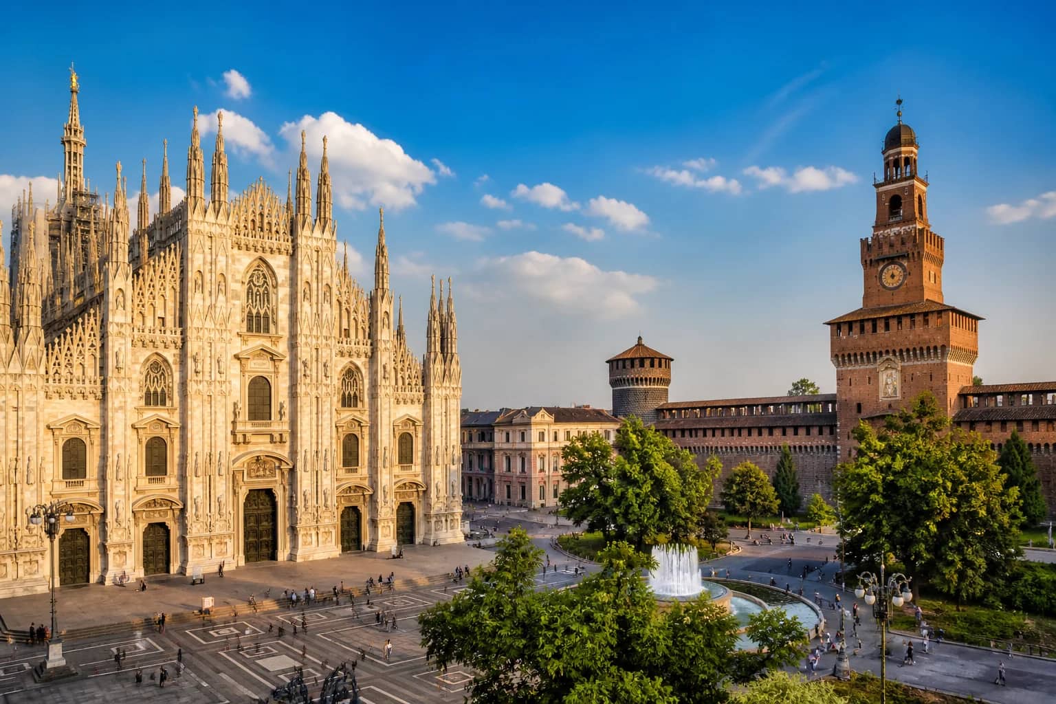 Visita del Duomo di Milano e Castello Sforzesco