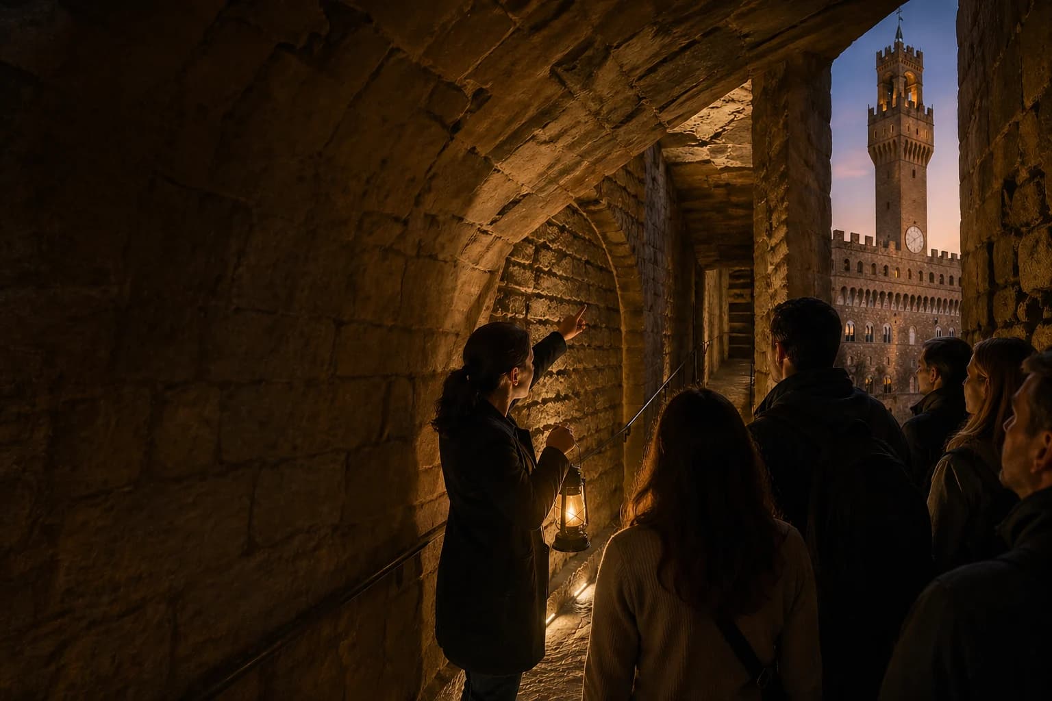 Visita guidata ai passaggi segreti di Palazzo Vecchio