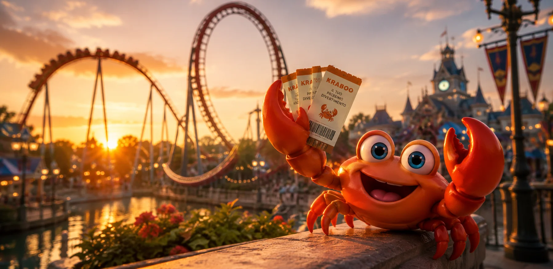 Krabby mascotte Kraboo